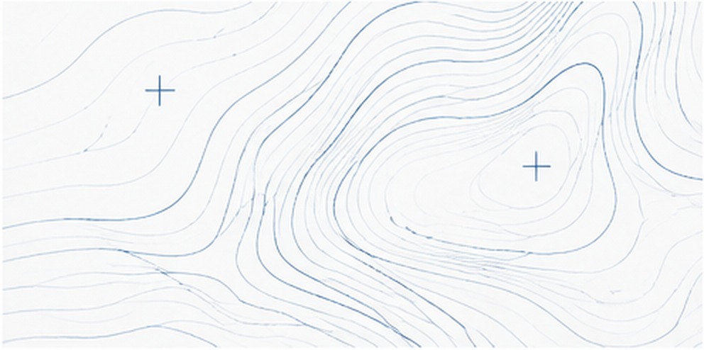 Abstract data landscape background